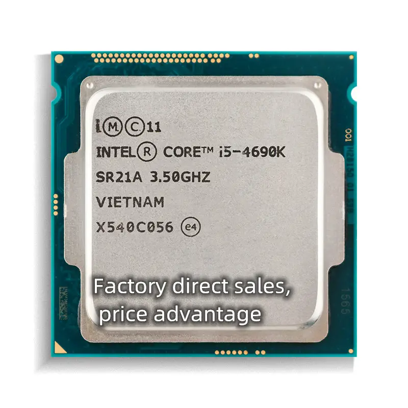 I5-4690K for Intel Core Quad Core CPU Processor, 3.50GHz LGA1150 Core i5 Processors, 88w Used CPU Processor