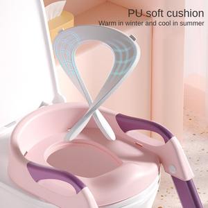 <span class=keywords><strong>Pot</strong></span> pliant pour échelle de bébé avec coussin <span class=keywords><strong>Urinoir</strong></span> pour <span class=keywords><strong>pot</strong></span> de ménage pour enfants Escabeau réglable Échelle de <span class=keywords><strong>pot</strong></span> d'entraînement pour enfants - Product Image 2