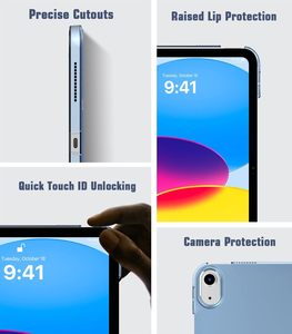 Étui de protection magnétique fin avec support intelligent pour iPad A16, coque arrière rigide en PC, housses et étuis pour tablettes avec fonction veille - Product Image 2