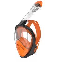 2022 Phong Cách Mới 180 Độ Xem Full Face Snorkeling Mask Snorkeling Set OEM ODM Lặn Mặt Nạ Bơi Người Lớn Hồng Đen Cam