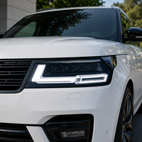 Ensemble de phares LED BK pour Range Rover Vogue 2013-2023, projecteur laser, matrice LED, mise à niveau Facelift, Plug and Play