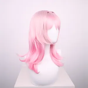 Honkai Star Rail March 7th Cosplay peluca sintética de alta calidad Cosplay Anime pelucas
