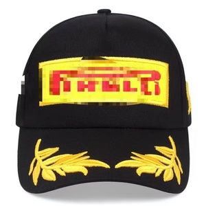 หมวกเบสบอลปักลาย 6 แผง ทำจาก PVC พร้อมผ้าฝ้ายผสมไหม สำหรับกีฬากลางแจ้งในฤดูร้อน งานแข่งขัน และการรับสนับสนุนงานนิทรรศการ - Product Image 2