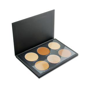 Poudre illuminatrice de marque privée, longue tenue, 6 couleurs, <span class=keywords><strong>palette</strong></span> de poudre illuminatrice, poudre pour le visage, maquillage - Product Image 3