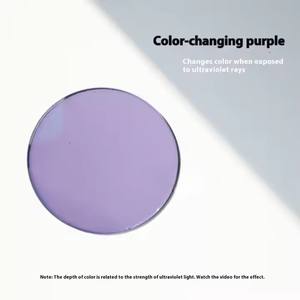 광학 렌즈 도매 선글라스 고 처방 렌즈 Bluecut 프레임 X 레이 비전 연락처 포커 카드 - Product Image 3