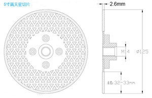 Disco de Corte de Diamante de Grado Industrial, Proceso de Prensado en Caliente, OEM Personalizable, Disco de Sierra Circular para Trabajar la Madera - Product Image 5