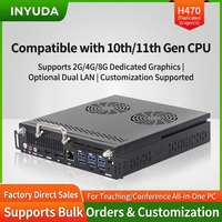 Mini-ordinateur OPS en gros avec processeur I3-10100 pour affichage numérique industriel, écran interactif, processeur de bureau, PC OPS sous Windows 11