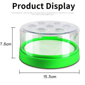 Piège à insectes intelligent réutilisable et écologique en ABS, étanche, avec couvercle transparent et base torsadable pour jardin et plantes d'intérieur - Product Image 3