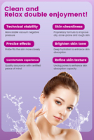 Appareil de beauté portable Hydro 10/8 en 1 pour dermabrasion à l'eau H2O2, machine de peeling facial à jet d'eau