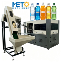 Machine de soufflage par étirage entièrement automatique à 2 cavités pour la fabrication de bouteilles d'huile en PET de 330 ml, 500 ml et 1000 ml, à rendement stable