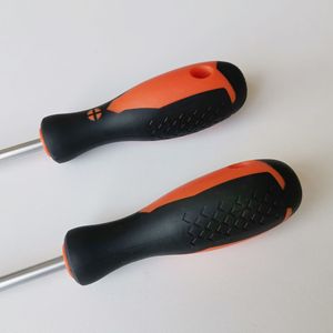 Flathead And Phillips Screwdriver Set Metric PH2 Magnetic Industrial Grade Household Dual Color - Product Image 3
