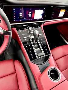 Pour Porsche Panamera 2010-2016 : Amélioration de la console centrale, panneau de selle modifié, accoudoir avec retour de force tactile par vibration - Product Image 4