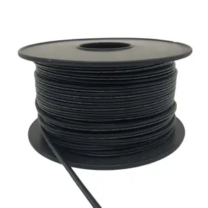 Black 1000FT SPT-1 18 Gauge PVC Flexible Electrical Wire Flat Cable