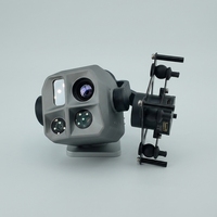 Stabilisateur de caméra à trois axes TZ096FA avec capteur, caméra 48MP intégrée, télémètre laser, suivi intelligent par IA, caméra de stabilisation pour drone