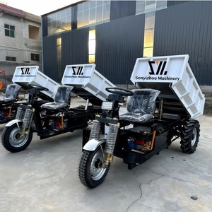 High Load Capacity Adult Motorized Tricycles Dumper 1500KG 4000w Brick Factory <b>Transportation</b> Load Bearing Three - Product Image 5