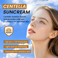 Crème solaire Centella Air-Fit SPF 50+++ Soin de la peau coréen Protection efficace UVA/UVB Produits de beauté Fabriqué en Corée IREV Crème solaire