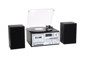 Vente en gros de lecteur de disques vinyles classique avec haut-parleur externe, vintage, avec lecture USB/<span class=keywords><strong>CD</strong></span>/SD/Bluetooth, gramophone pour l'audio domestique - Product Image 5