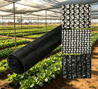 Filet d'ombrage agricole en HDPE résistant aux UV pour serres et cultures maraîchères africaines, taux d'ombrage 35-95%