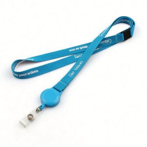 Custom Durable Retractable Spring Loaded United Airlines Lanyard - Product Image 6
