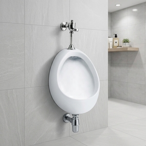 Urinoir mural moderne à capteur en céramique, petite taille, sans eau, pour salle de bain d'enfants 001 - Product Image 1