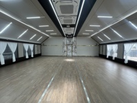 40 Ft Mobil Ziyafet Salonu Hızlı Kurulum Prefabrik Genişletilebilir Etkinlik Salonu Düğün Kurumsal Parti Açık Hava Kullanımı İçin