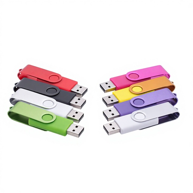 New Metal USB 3.1 Flash Drive 64GB-256GB Mini Clip Gift for Multi-Device with 2-Year Warranty