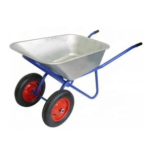 <span class=keywords><strong>Brouette</strong></span> WB6410 économique et confortable, capacité 130 kg, avec plateau métallique, pour l'agriculture, destinée au marché russe - Product Image 4