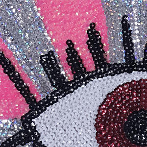 Patch en <span class=keywords><strong>tissu</strong></span> à paillettes, carré, <span class=keywords><strong>perles</strong></span> de dessin animé, grand patch pour vêtements, accessoires pour bricolage, pièces - Product Image 6