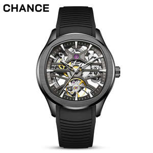 Megir JC-9-204G-5 Sports Automatic Mechanical <b>Watch</b> <b>for</b> <b>Men</b> Fashion Cased Wristwatch with Silicone Strap Skeleton Dial 2025 - Product Image 6