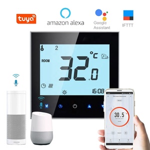 <span class=keywords><strong>Termostato</strong></span> Digitale Programmabile Wi-Fi Tuya 24 Volt <span class=keywords><strong>per</strong></span> <span class=keywords><strong>Riscaldamento</strong></span> <span class=keywords><strong>a</strong></span> <span class=keywords><strong>Pavimento</strong></span> Elettrico o ad Acqua - Product Image 2
