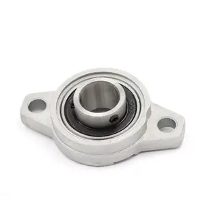 KFL series 17mm bore KFL003 flange bolt 3D Printer shaft Insert zinc alloy pillow block mounted bearing