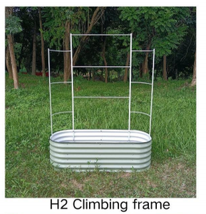 Powder Coated Steel Garden Craft <b>Trellis</b> 17in Tall Wall for Home Plant Growing & Climbing Support - Product Image 5