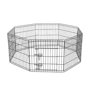 Valla móvil para mascotas, jaula de Metal antióxido para perros y gatos, al aire libre, fabricante al por mayor - Product Image 1