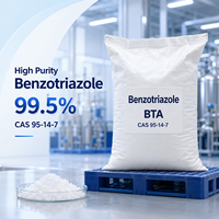Benzotriazol BTA de Grado Industrial 99.5% CAS 95-14-7, Inhibidor de Corrosión del Cobre para Tratamiento de Agua y Suministro de Fluidos para Metalurgia