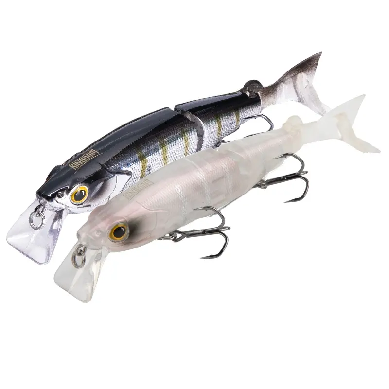 9503 2 Segment Multi Jointed Lokken Regenboogforel Verse Water Langzaam Zinken Vis Aas Glide S Zwemmen Vissen Swimbait