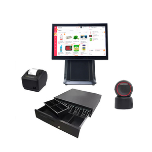 Système de point de vente tout-en-un 15,6 pouces avec écran tactile, terminal de caisse, caisse enregistreuse avec NFC hors ligne pour restaurant - Product Image 1