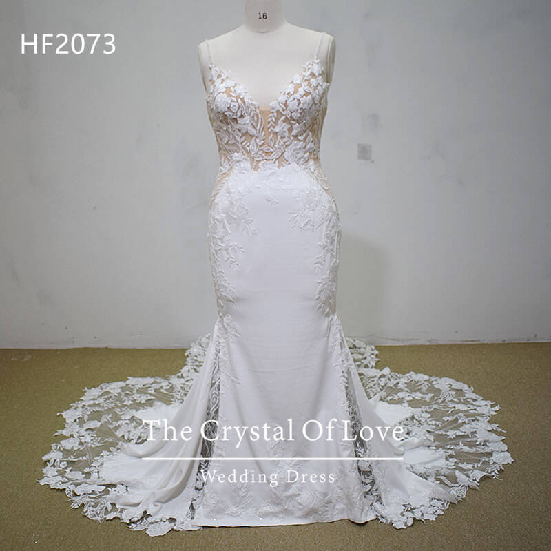 bridal dress sleeveless