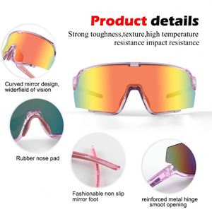 Gafas de Sol Polarizadas para Hombre, Diseño Personalizado OEM, Protección UV400, Material TR90, para Ciclismo y Pesca, Estilo Deportivo, Tamaño Grande, con Logotipo - Product Image 6