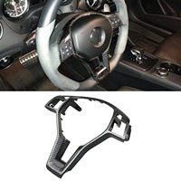 NiceCNC Garniture de volant en fibre de carbone style AMG pour Benz W204 Classe C