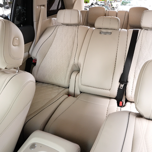 Fundas de Asiento Completas para Mercedes-Benz GLE350 Coupé 2021 -- Gris Plateado Perla con Beige - Product Image 2