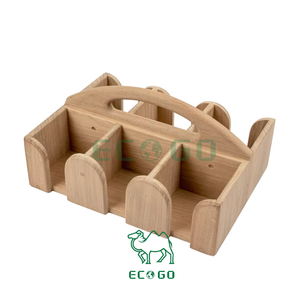 Portavasos de café personalizado, estante multiusos de bambú para tazas y organizador de tazas de té para sala de estar y encimera de cocina - Product Image 3