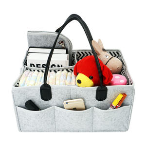 Multi-funzionale <span class=keywords><strong>feltro</strong></span> del bambino Caddy Appena Nato Fasciatoio pannolini borsa - Product Image 2