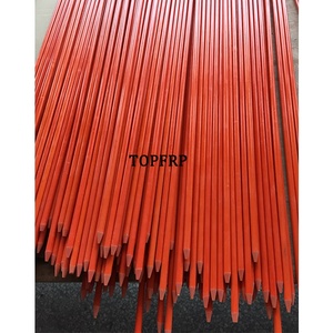 Fiberglass Snow PLOW Stakes Orange Reflective Driveway Marker - Product Image 5