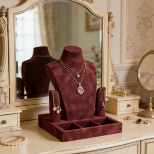 Accesorios para Exhibición de Joyería, Expositor de Collares, Soporte para Collares de Mostrador - Product Image 1
