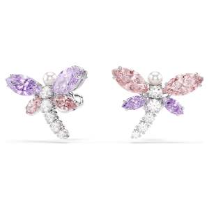 Collar <span class=keywords><strong>Ariana</strong></span>, Aretes de Libélula, Conjunto de Pulsera con Decoración de Diamantes, Collar de Alta Calidad, Joyería de Moda al por Mayor - Product Image 4