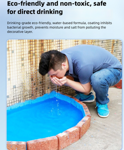 Revestimiento de Techo de <span class=keywords><strong>Cemento</strong></span> Modificado con Polímeros JS de Oakhouse, Pintura Impermeable para Reparación de Goteras en Pisos y Paredes, Certificado CE - Product Image 4