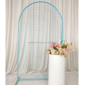 Fond d'arche en maille métallique personnalisé Furun pour la décoration d'événement de fête de mariage - Product Image 2