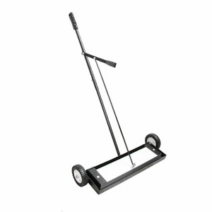 Easy Release Latch Magnet Pick Up Tools Nails Magnetic <span class=keywords><strong>Floor</strong></span> <span class=keywords><strong>Sweeper</strong></span> Com Handle Release para limpeza