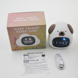 Trẻ Em Nhỏ Đồng Hồ Báo Thức Với LED Trẻ Em Của Ngủ Huấn Luyện Viên Ngủ Âm Thanh Máy Với Tiếng Ồn Trắng Ánh Sáng Ban Đêm Quà Tặng Cho Bé Trai Cô Gái - Product Image 6