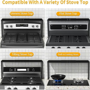 Stovetop Spice Rack Carbon Steel Standing Kitchen Organizer Detachable Storage Holder - Product Image 2